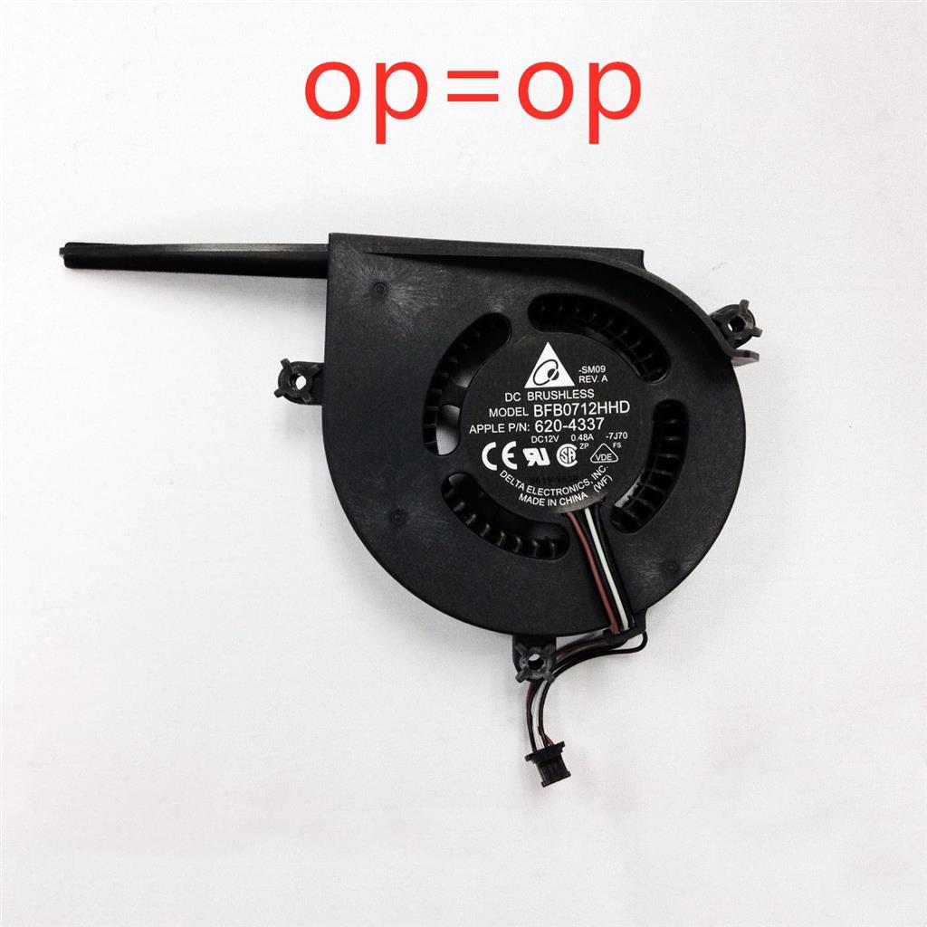 Optical Drive Cooling Fan for Apple iMac 24  A1225 (REV: A)