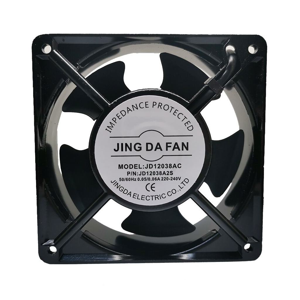 12038 Panel Cooling Fan JD12038AC 2Pin 120*120*38mm