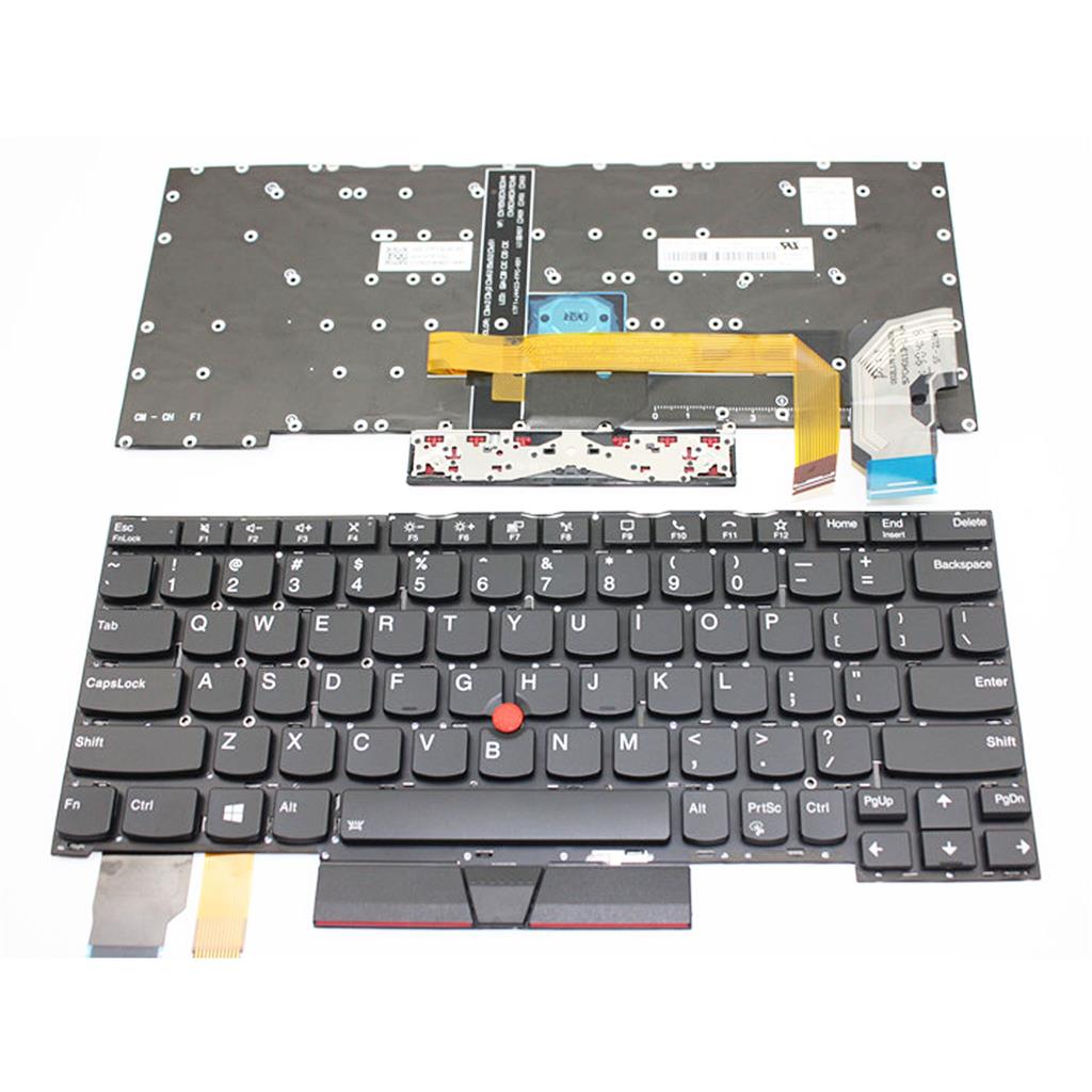 Notebook keyboard for Lenovo ThinkPad X13 Yoga X390 Yoga with backlit