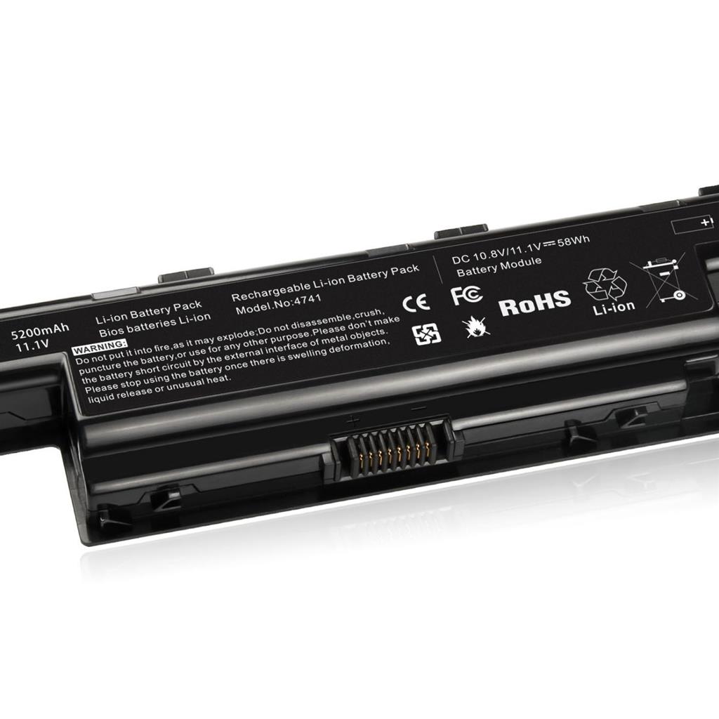 Notebook battery for Aspire 4551G series  10.8V 4400mAh