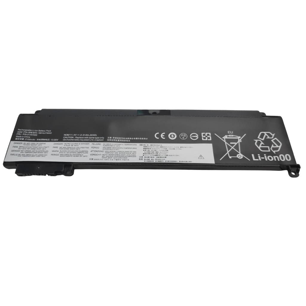 Notebook battery for Lenovo Thinkpad T460s T470s 00HW024 01AV405 11.4V 26Wh 2000mAh short