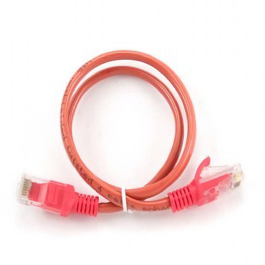 UTP CAT5e Patch Cable, red, 1.5m