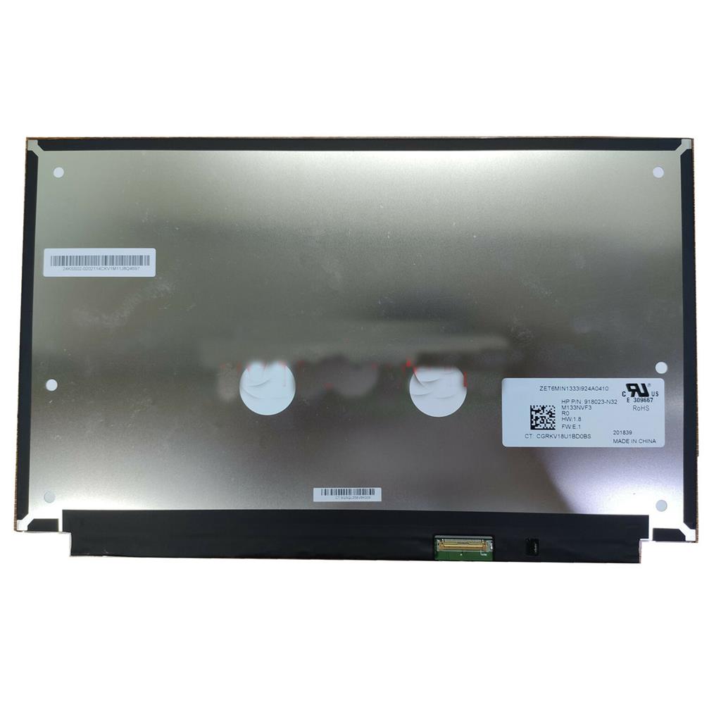 13.3" LED IPS FHD EDP 40PIN Matte TFT panel 120HZ No Screwholes