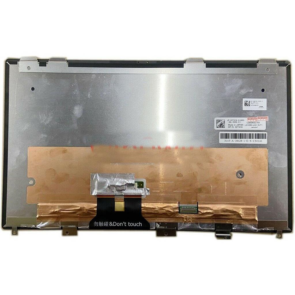 14 LED FHD COMPLETE LCD Digitizer With Frame Assembly for Dell LATITUDE 14-7400 02T3C8