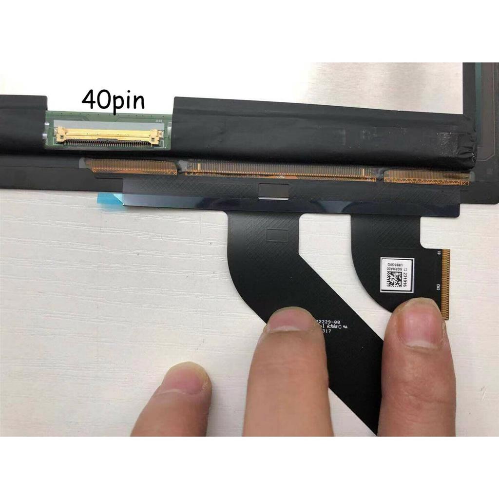 13 FHD COMPLETE LCD Digitizer With Frame Assembly for HP Elite X2 1013 G3 B130KAN01.0 40pin Gold