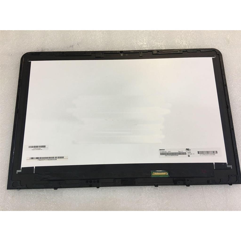 13.3 HP Envy 13-AB FHD Touch Screen Digitizer With Frame LCD Assembly N133HCE-GP1