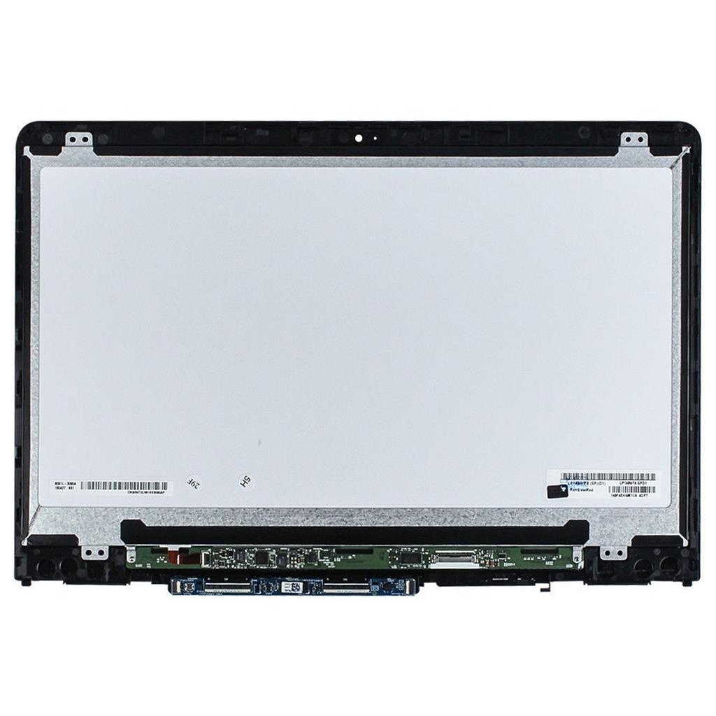 14 FHD LCD LED Digitizer Assembly w/ Frame Digitizer Board For HP Pavilion X360 14-BA Series 924297-001