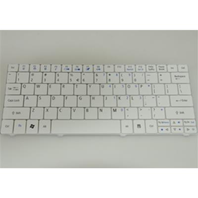 Notebook keyboard for Acer Aspire One 751  white