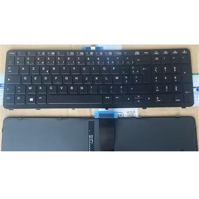 Notebook keyboard for HP Zbook 15 17 G1 G2 with backlit AZERTY OEM
