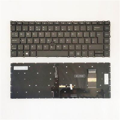 Notebook keyboard for HP EliteBook 840 G7 G8 with backlit big 'Enter' Assemble