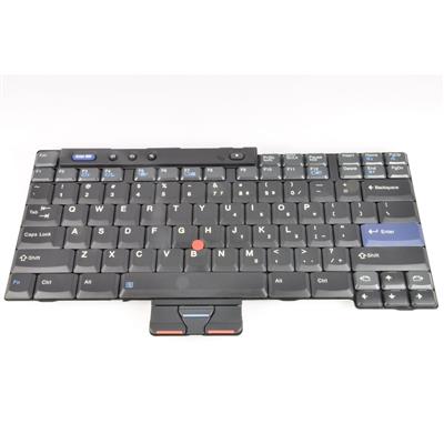 Notebook keyboard for Thinkpad T40 T41 T42 T43 14 Black