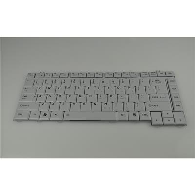 Notebook keyboard for Toshiba Satellite A200 A205 A210 A215 White