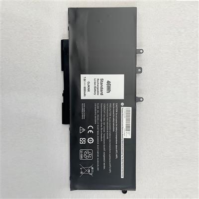 Notebook battery for Dell Latitude 5580 5590 5480 5490 5280 7.6V 46Wh 6000mAh