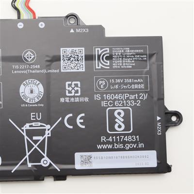Notebook Battery for Lenovo ThinkPad T14s Gen 3 T14s Gen 4 L21L4P73 5B10W51875 15.36V 57Wh 4Cell