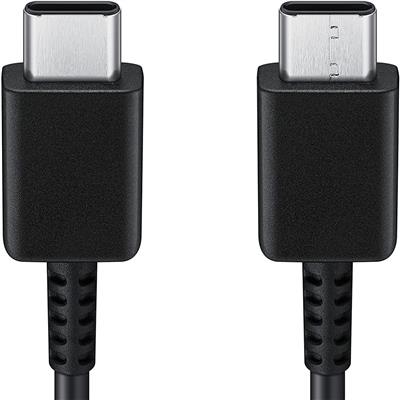 Genuine Samsung Galaxy Note 20 Ultra S20 S20+ Type-C to Type-C Fast Charger Cable 1m 3A Black