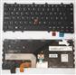 Notebook keyboard for Lenovo Thinkpad YOGA 260 370 with backlit Swedish