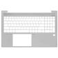 Notebook Palmrest Cover for HP EliteBook 850 G8 850 G7 855 G7 855 G8 US Silver