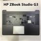 Notebook bezel Palmrest Cover Wth Fingerprint Reader Hole for HP ZBook Studio G3