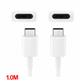 Genuine Samsung Galaxy Note 20 Ultra S20 Type-C to Type-C Fast Charger Cable 1m 3A White