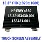 13.3 HP ENVY x360 13-AR 13z-AR FHD LCD Digitizer With Whole Bezels Assembly L53430-001