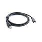 Micro USB Male to USB Type-B Male Cable,100CM, Black